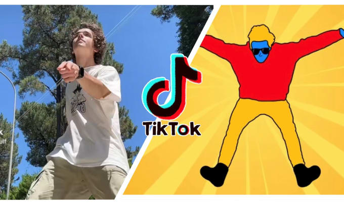 Gig Preview - Create the best tik tok dance video on your song