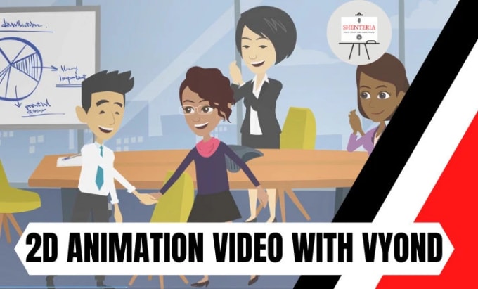 Gig Preview - Create stunning vyond 2d animated videos