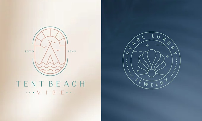 Gig Preview - Design a modern minimalist business luxury initial logo