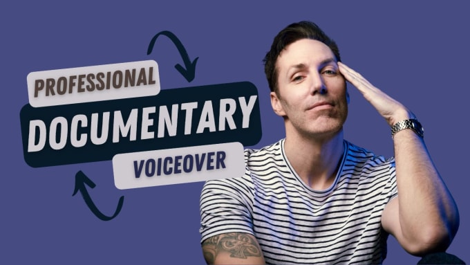 Gig Preview - Record a documentary voiceover