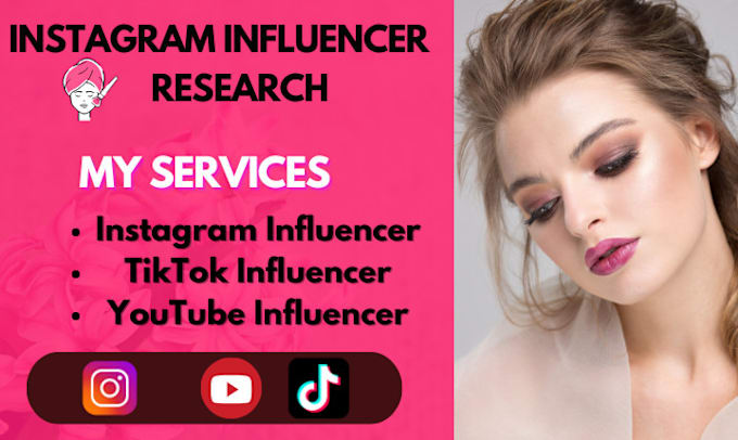 Gig Preview - Find best instagram influencer