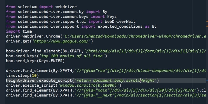 Gig Preview - Do python, web scraping, data mining