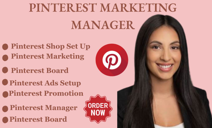 Gig Preview - Manage pinterest marketing with pins board ads for etsy shopify sales