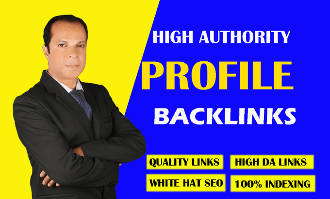 Gig Preview - Do social high quality profile backlinks to boost website SEO