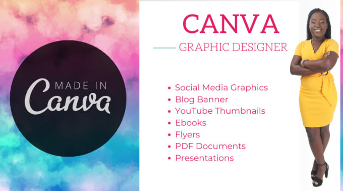 Gig Preview - Be your canva graphic designer for your social media pages