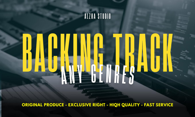 Gig Preview - Make backing tracks, karaoke or cover music in any genre