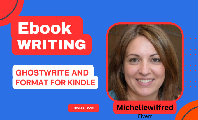 Gig Preview - Do your ebook writing tasks, ghost write your books and format for kindle