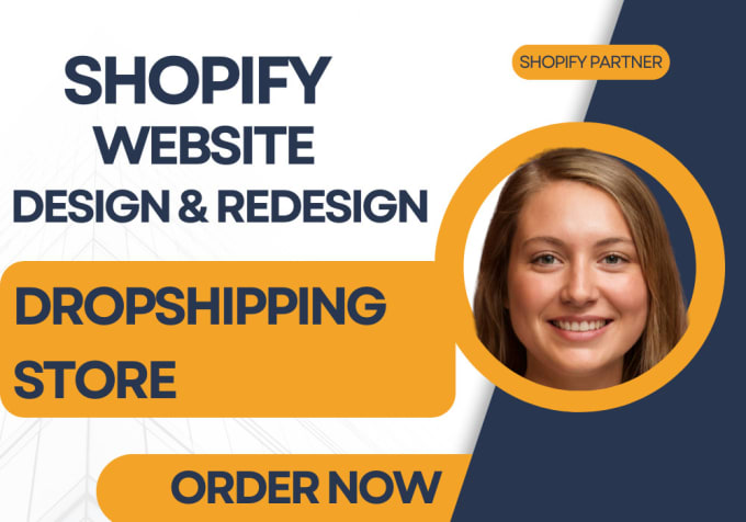 Bestseller - redesign shopify website design shopify drropshipping store shopify store design