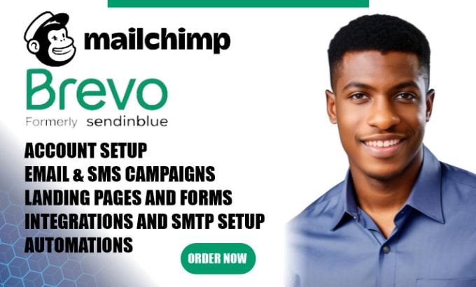 Gig Preview - Be your brevo or sendinblue, mailchimp email marketing expert