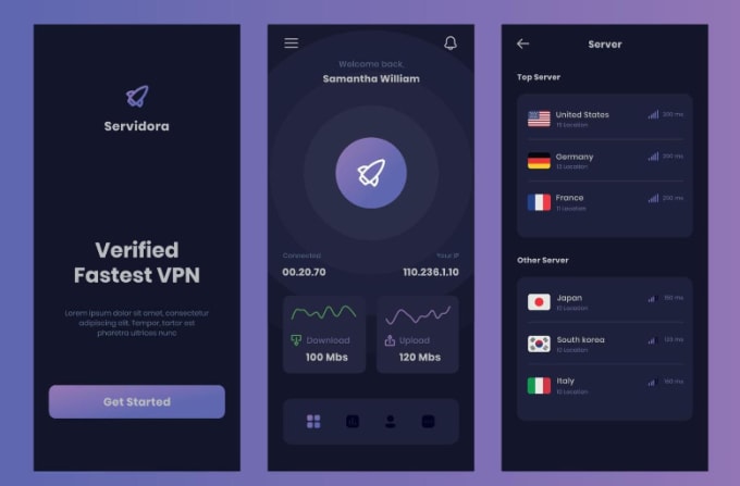 Gig Preview - Build high profitable VPN app with admin panel, open VPN and in app purchases