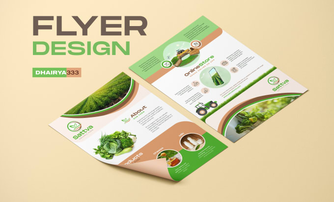 Gig Preview - Create a professional flyer design for your business