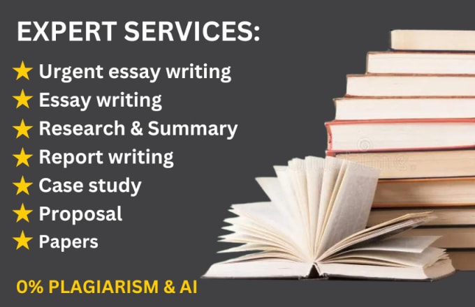 Gig Preview - Write urgent essays, business, case study, report, research, proposal paper