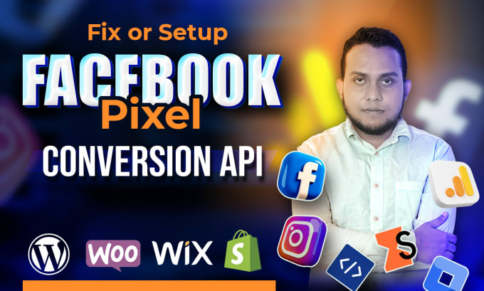 Gig Preview - Fix meta pixel setup facebook conversion API with gtm for ga4 ecommerce tracking