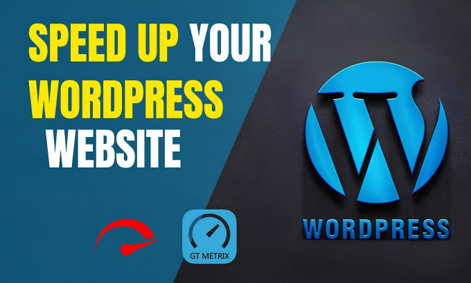 Gig Preview - Speed up wordpress website or wordpress speed optimization