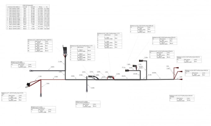 Gig Preview - Draw you a cable and wiring diagram, cable assembly instruction and illustration