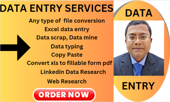 Bestseller - do data entry, data scraping, mining, file conversion, typing, web research etc