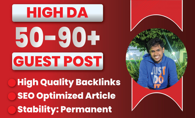 Gig Preview - Publish guest posts on high da90 websites