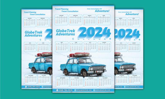 Gig Preview - Do creative calendar design according suitable for your business