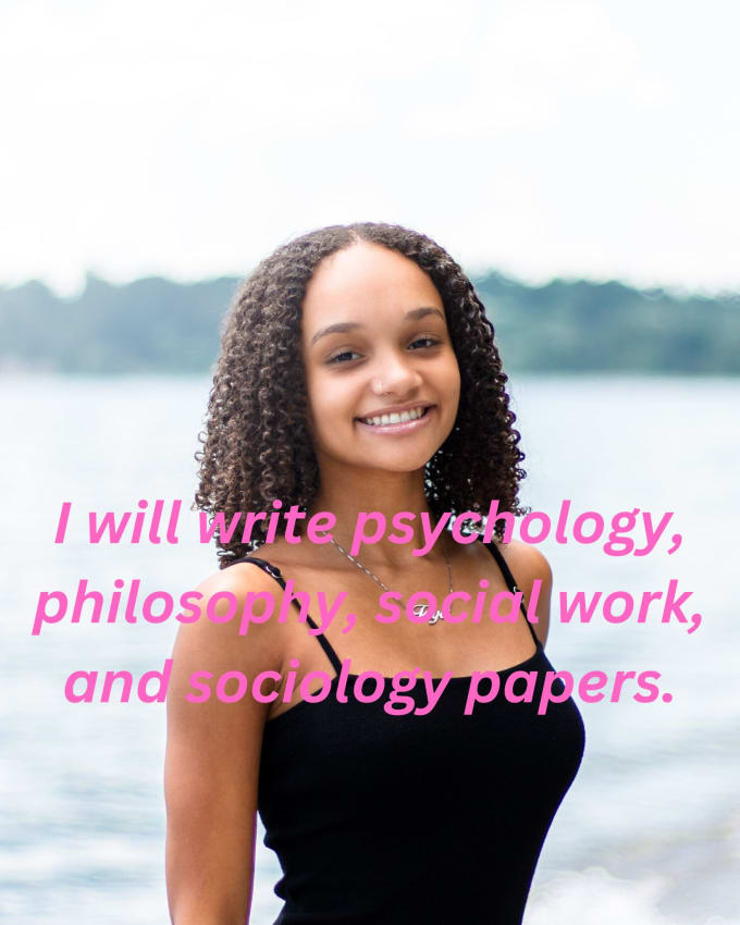 Gig Preview - Do psychology, social work, sociology, and philosophy research