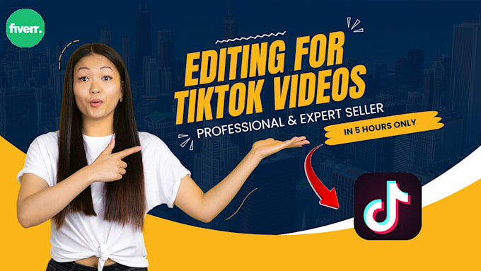 Gig Preview - Edit your video for youtube or tiktok at professional level