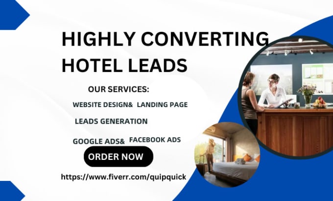 Bestseller - generate highly converting hotel leads hotel booking hotel restaurant leads