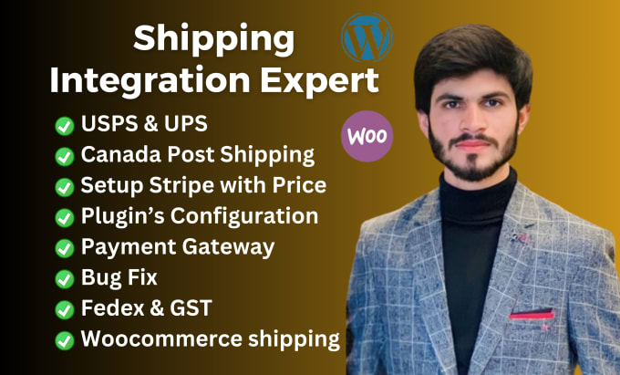 Bestseller - setup and integrate usps, ups, fedex canada post shipping API for woocommerce