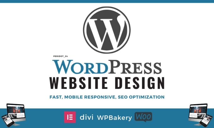 Gig Preview - Design a professional wordpress website or web design