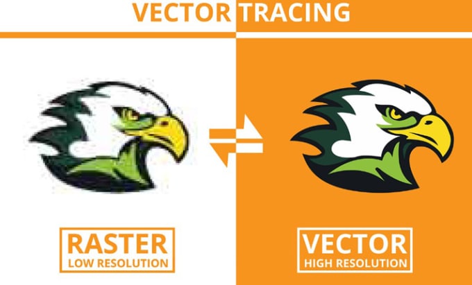 Gig Preview - Do vector tracing, vector illustration, vector art, vector design from raster