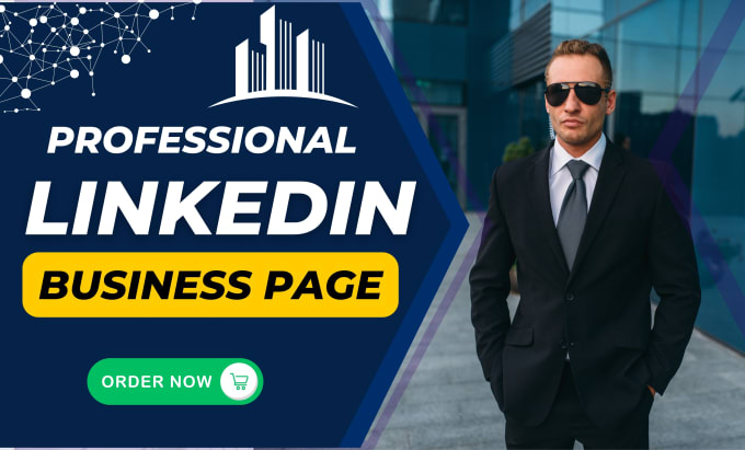 Gig Preview - Create a professional linkedin business page for you