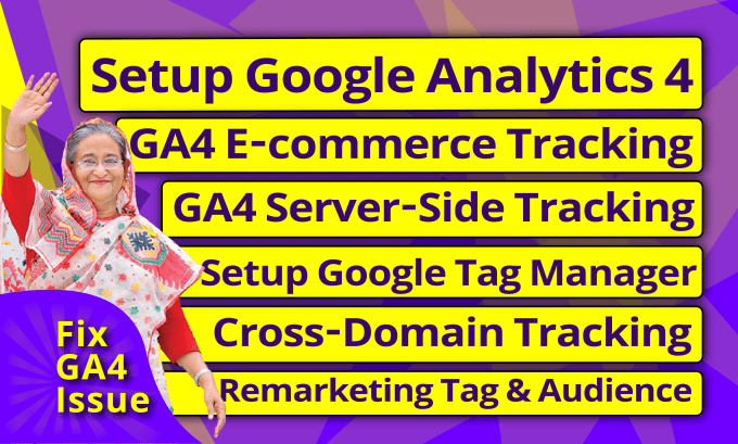 Gig Preview - Fix pixel, ga4 issue, google analytics, conversion tracking, ecommerce tracking