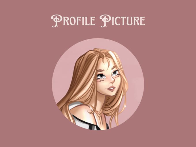 Gig Preview - Draw your profile picture in my style professionally