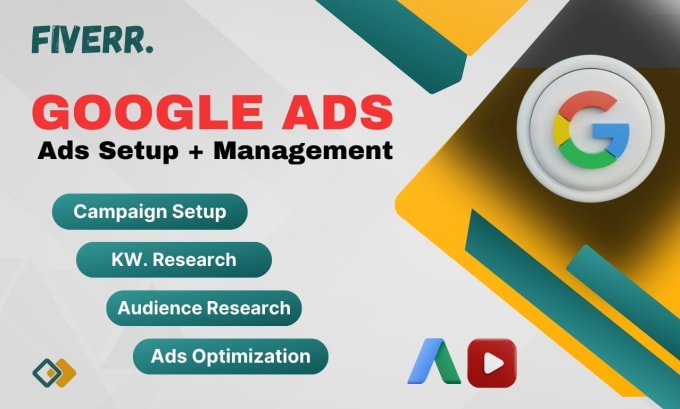 Gig Preview - Setup, manage, and improve PPC ads, search ads, and google adwords