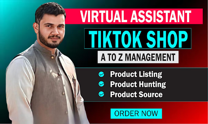 Gig Preview - Setup your tiktok shop , product listing promotion