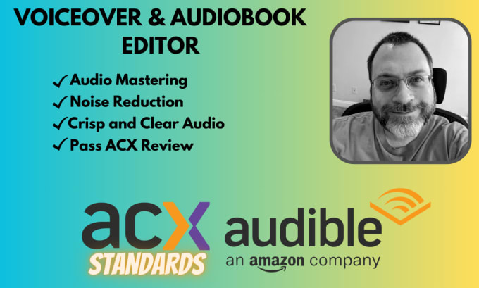 Gig Preview - Edit and master your voiceover or audiobook