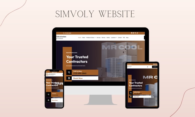 Gig Preview - Design redesign simvoly website and funnel