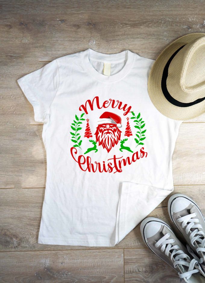 Gig Preview - Do typography christmas t shirt design