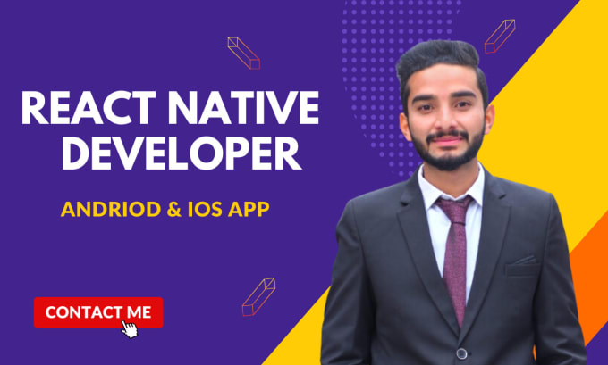 Gig Preview - Develop a mobile app for ios and android using react native