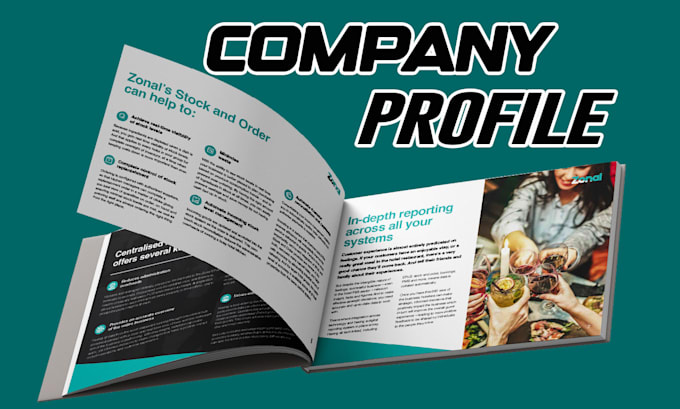 Gig Preview - Amazing business brochure, magazine or company profile, annual report design