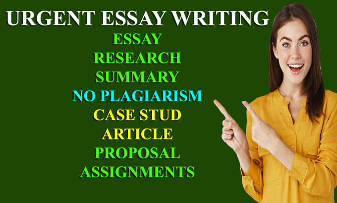 Bestseller - do urgent essay writing and blog writing as an essay writer