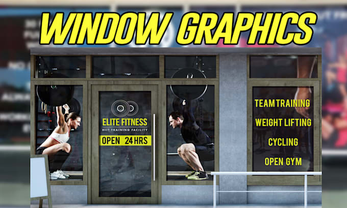 Gig Preview - Create eye catching shopfront, storefront , window graphics, 3d letter signages