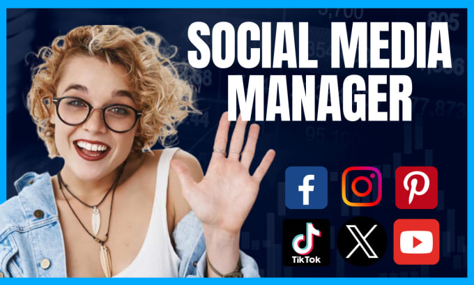 Gig Preview - Be your social media content creator and marketing manager