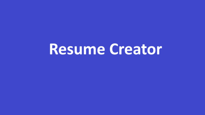 Gig Preview - Create your resume for you