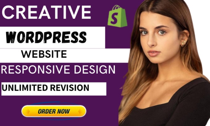 Gig Preview - Do creative wordpress website design and development