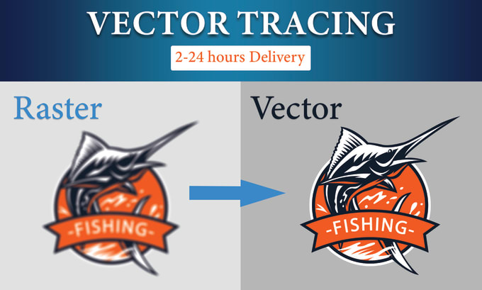 Gig Preview - Convert to vector ai, eps, pdf, svg, png, jpg vectorize logo