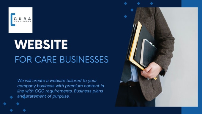 Gig Preview - Do a website for your care business