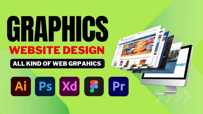 Bestseller - be creative ui design retouch web graphics, banners redesign