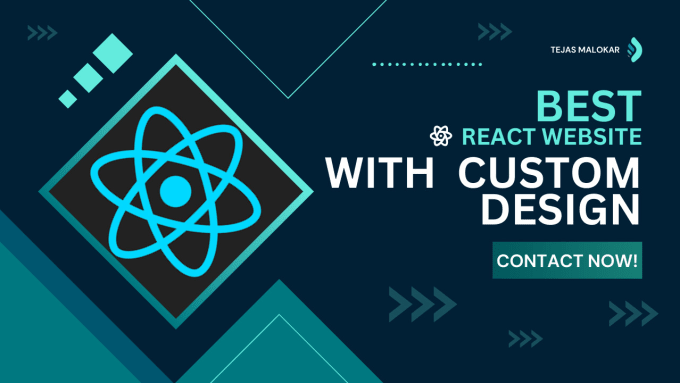 Gig Preview - Design a fast and animated website with react