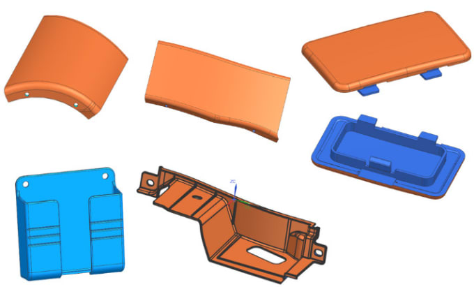 Gig Preview - Do plastics mold designs with full assembly structure