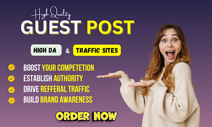 Bestseller - write and publish SEO guest post, high da guest post on da90 websites in 24h