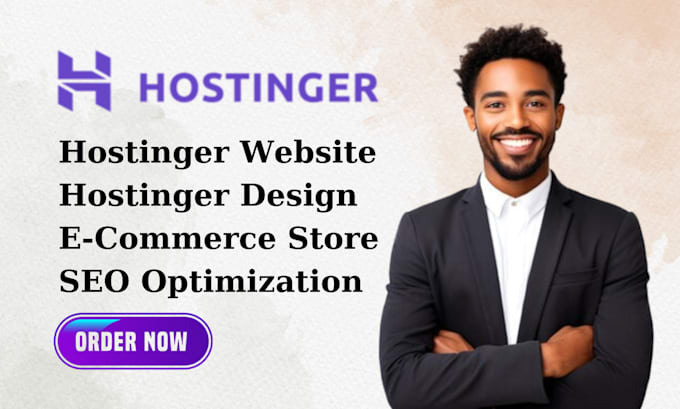 Gig Preview - Hostinger website design hostinger website redesign wordpress ecommerce website